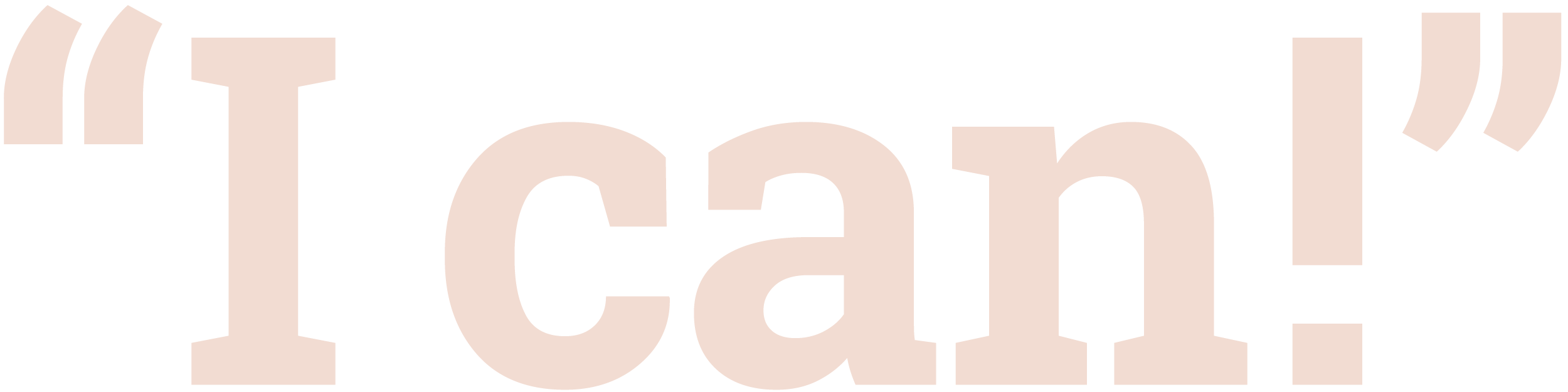 MyDinky tagline saying "I can"in blush