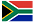 Small South African Flag